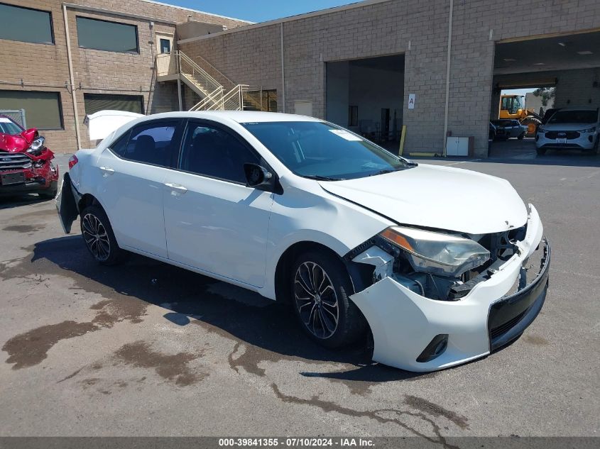 2014 TOYOTA COROLLA L/LE/LE PLS/PRM/S/S PLS