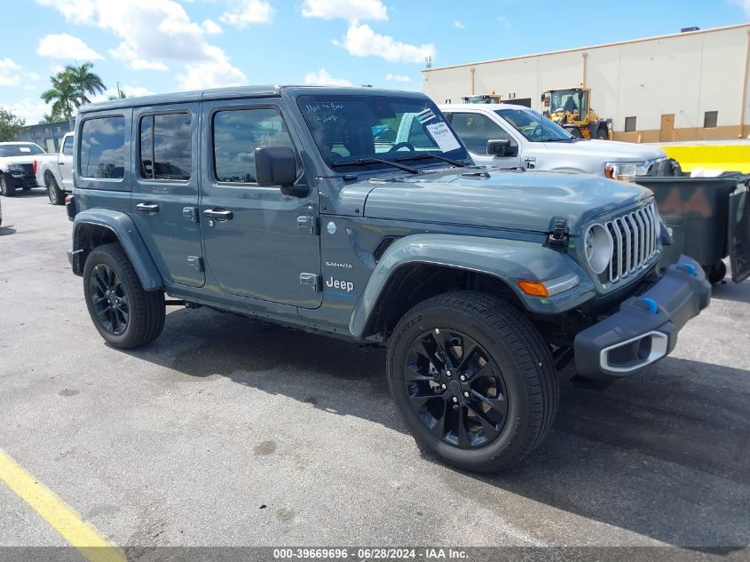 2024 JEEP WRANGLER 4XE SAHARA 4XE