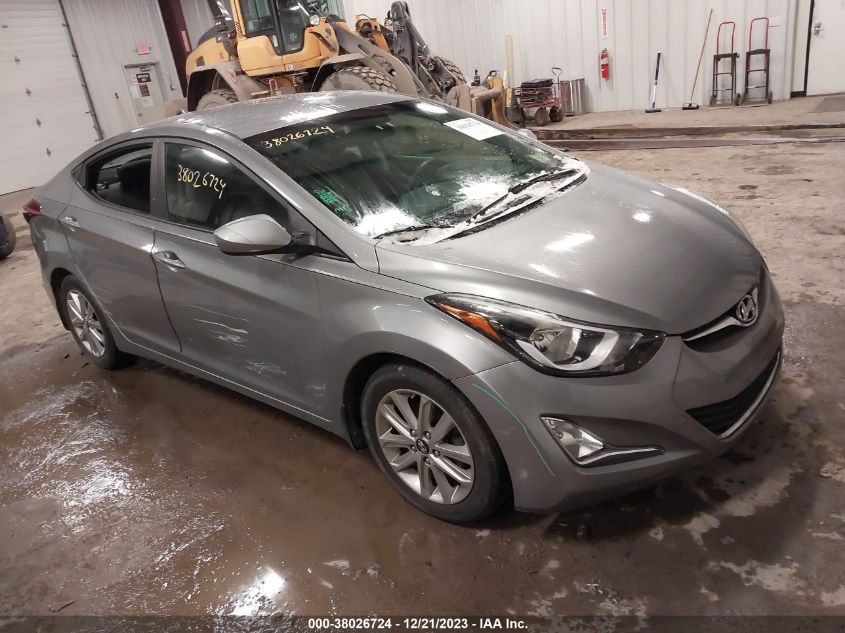 2015 HYUNDAI ELANTRA SE (ULSAN PLANT)