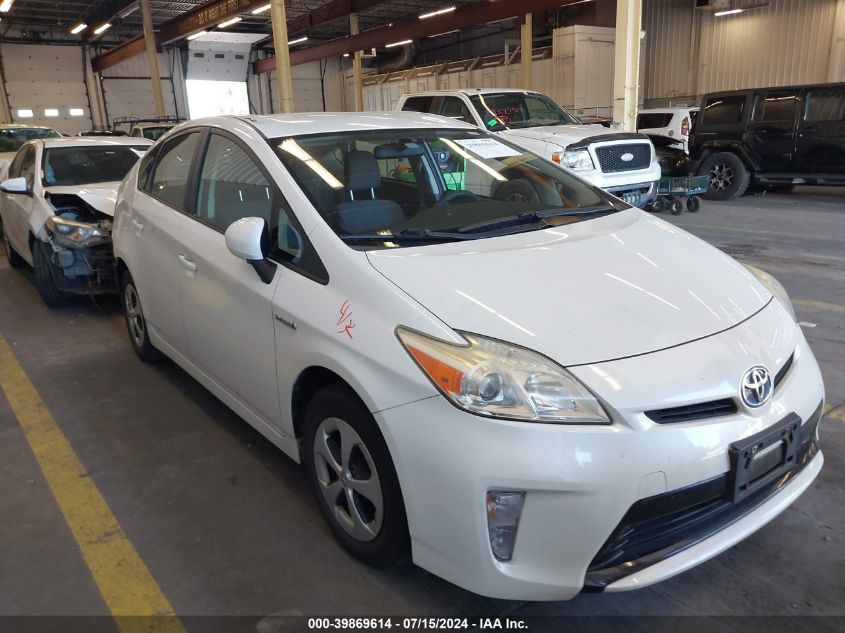 2012 TOYOTA PRIUS TWO