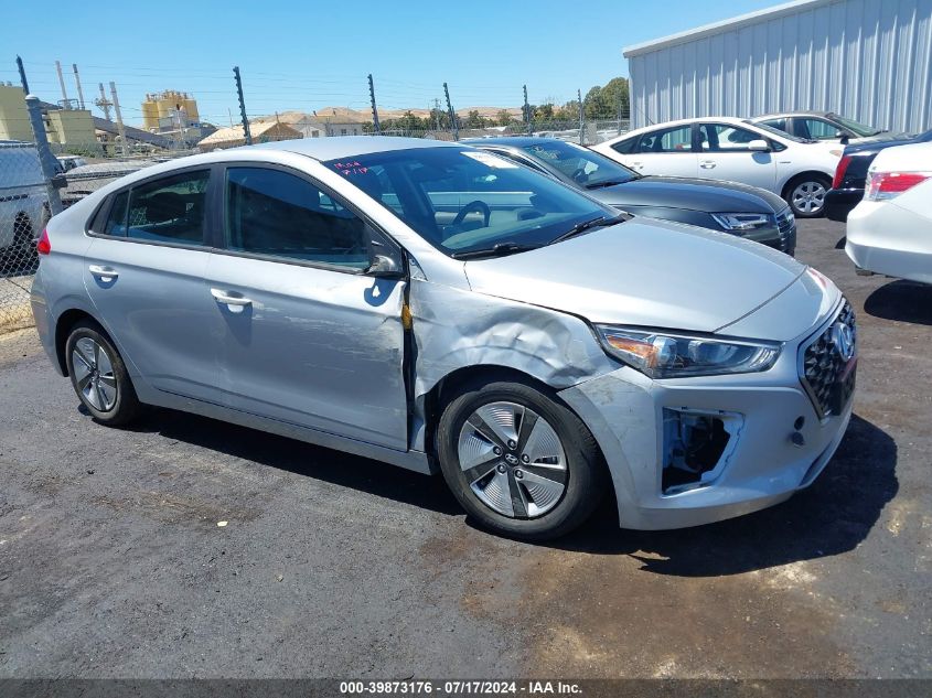 2021 HYUNDAI IONIQ HYBRID BLUE