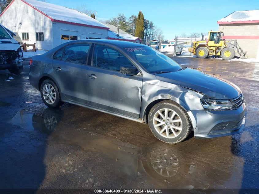 2015 VOLKSWAGEN JETTA 1.8T SE