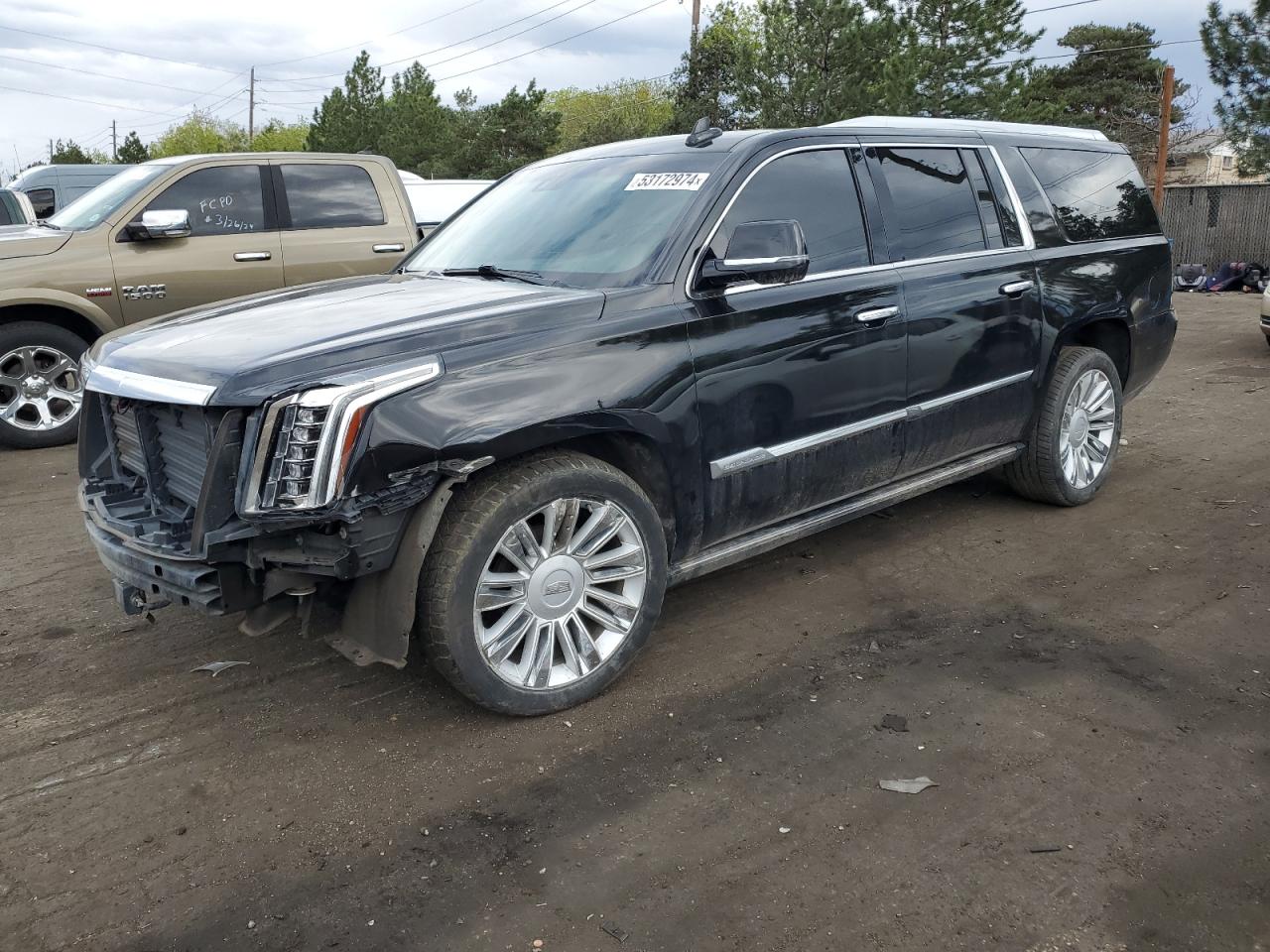 2016 CADILLAC ESCALADE ESV PLATINUM