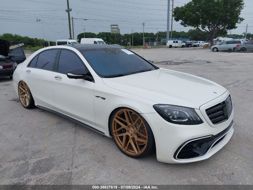 2019 MERCEDES-BENZ AMG S 63 4MATIC