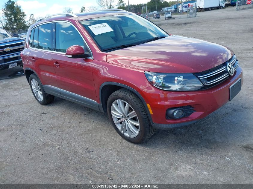 2012 VOLKSWAGEN TIGUAN SE