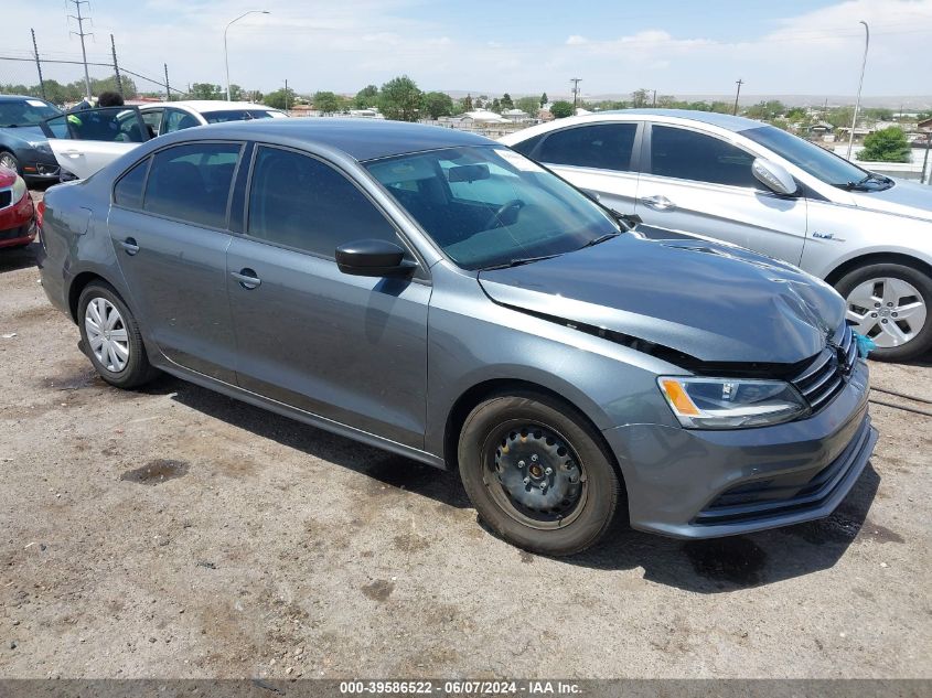 2016 VOLKSWAGEN JETTA 1.4T S