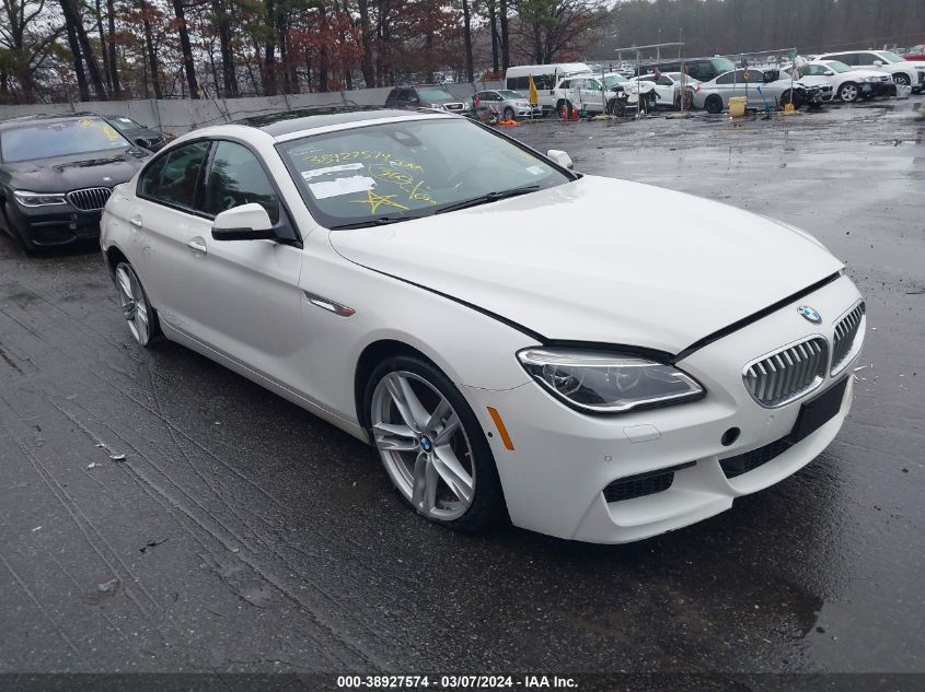 2016 BMW 650I GRAN COUPE