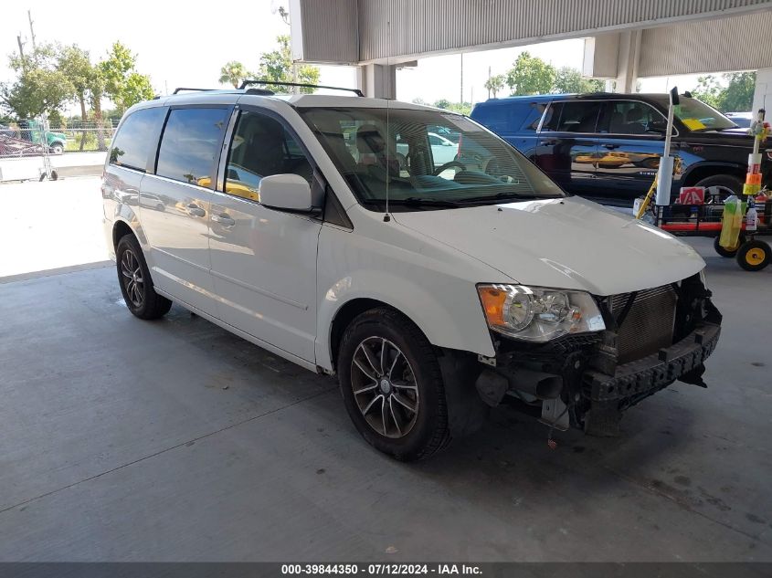 2017 DODGE GRAND CARAVAN SXT