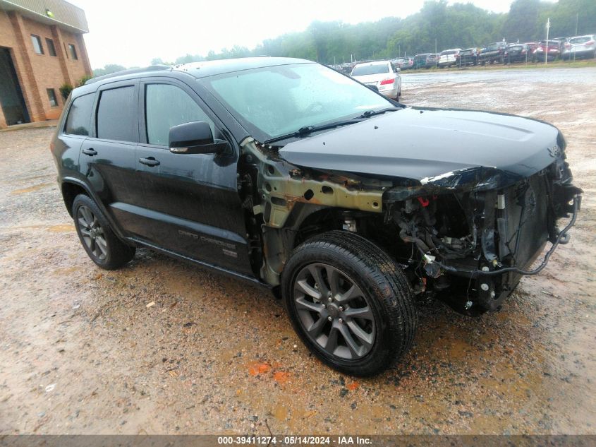 2016 JEEP GRAND CHEROKEE LIMITED 75TH ANNIVERSARY