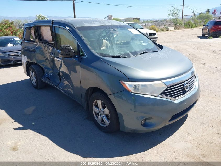 2012 NISSAN QUEST SV