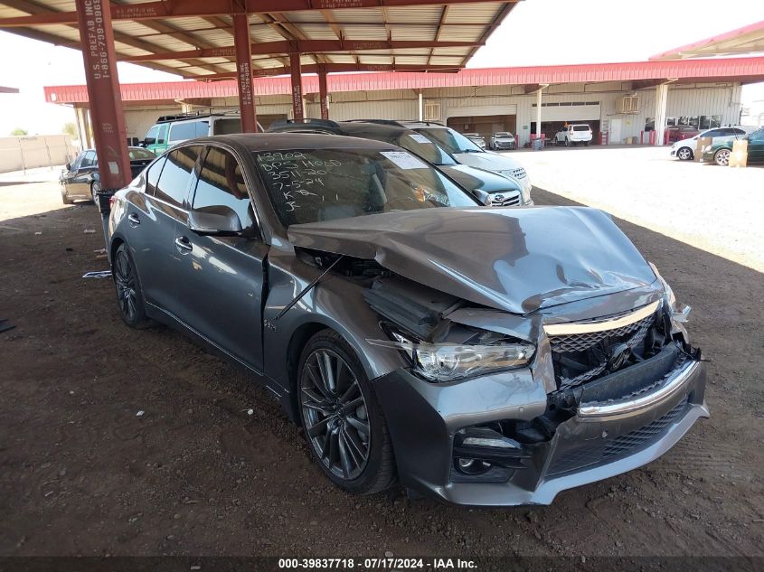 2016 INFINITI Q50 3.0T RED SPORT 400