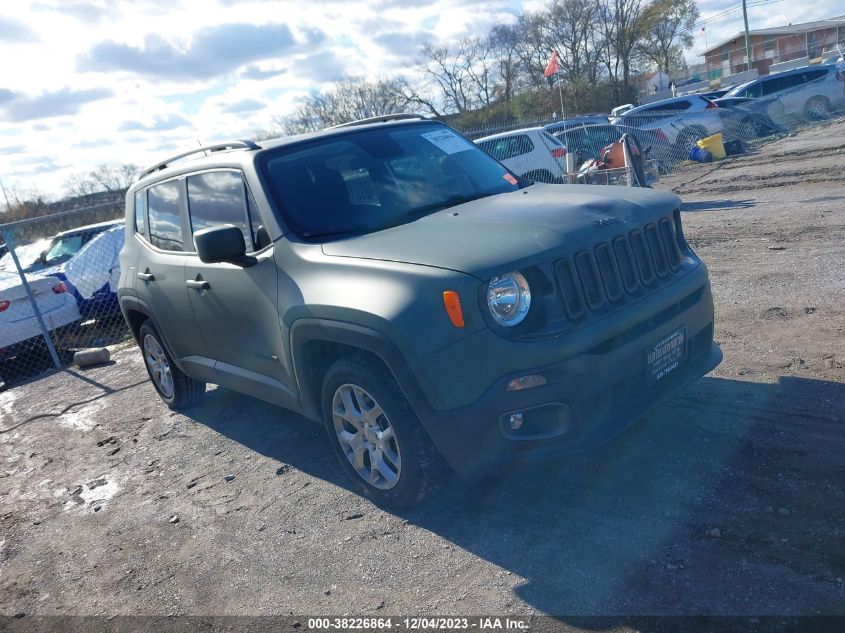 2017 JEEP RENEGADE LATITUDE FWD