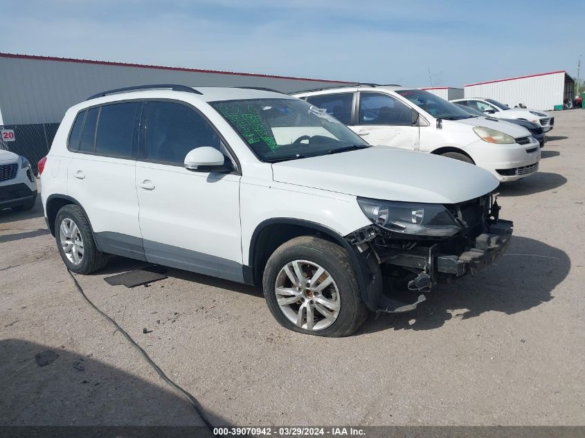 2016 VOLKSWAGEN TIGUAN S