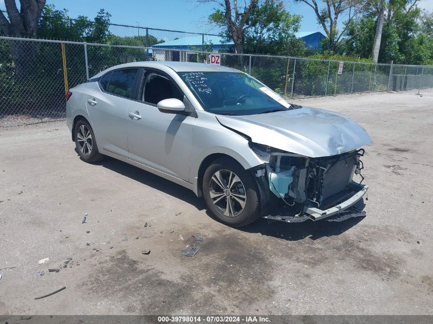 2021 NISSAN SENTRA SV XTRONIC CVT