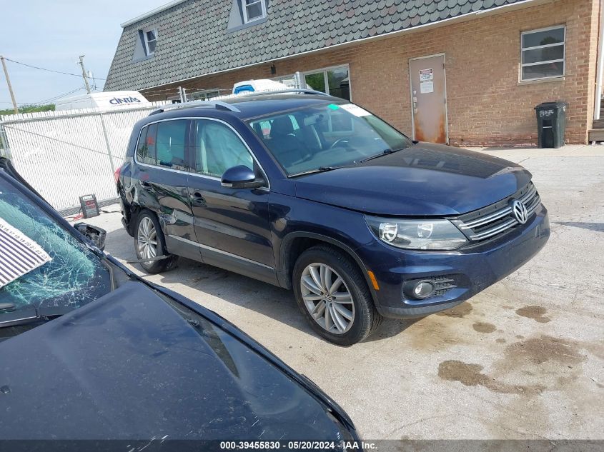 2012 VOLKSWAGEN TIGUAN SE