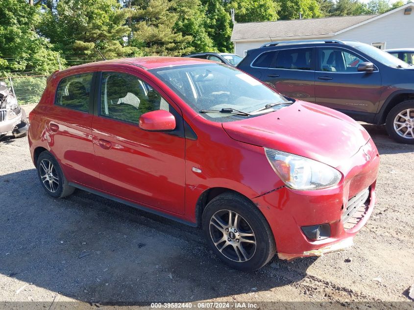 2015 MITSUBISHI MIRAGE DE/RF