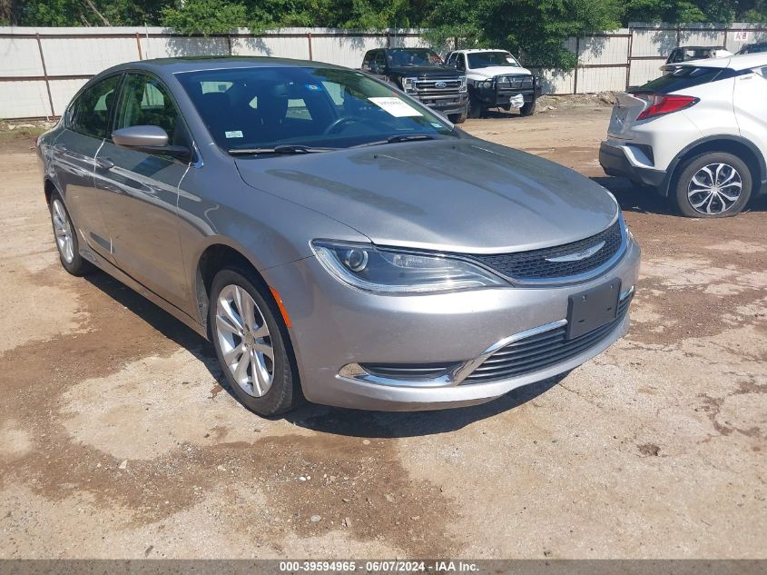 2016 CHRYSLER 200 LIMITED