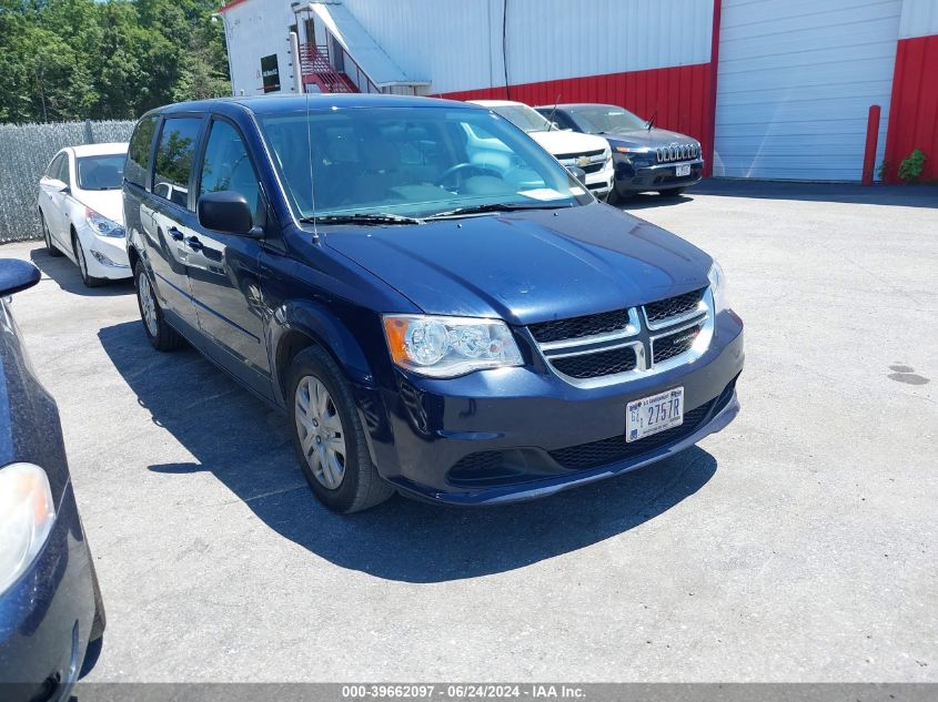 2016 DODGE GRAND CARAVAN SE