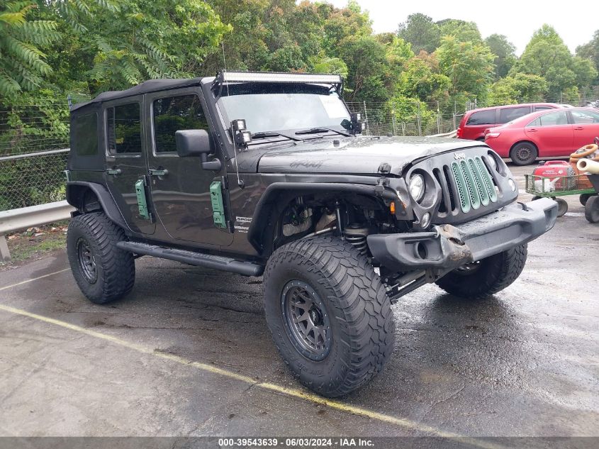 2017 JEEP WRANGLER UNLIMITED SPORT 4X4