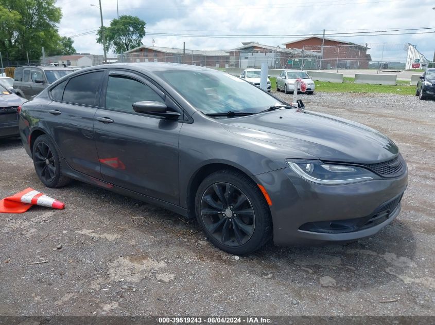 2015 CHRYSLER 200 S