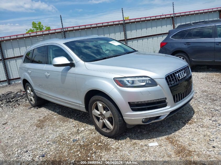 2013 AUDI Q7 3.0T PREMIUM