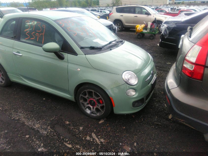 2012 FIAT 500 SPORT