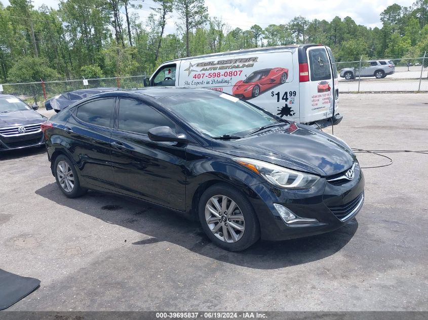 2016 HYUNDAI ELANTRA SE