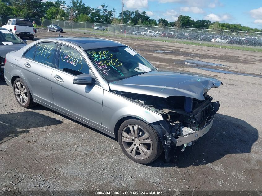 2010 MERCEDES-BENZ C 300 LUXURY 4MATIC/SPORT 4MATIC