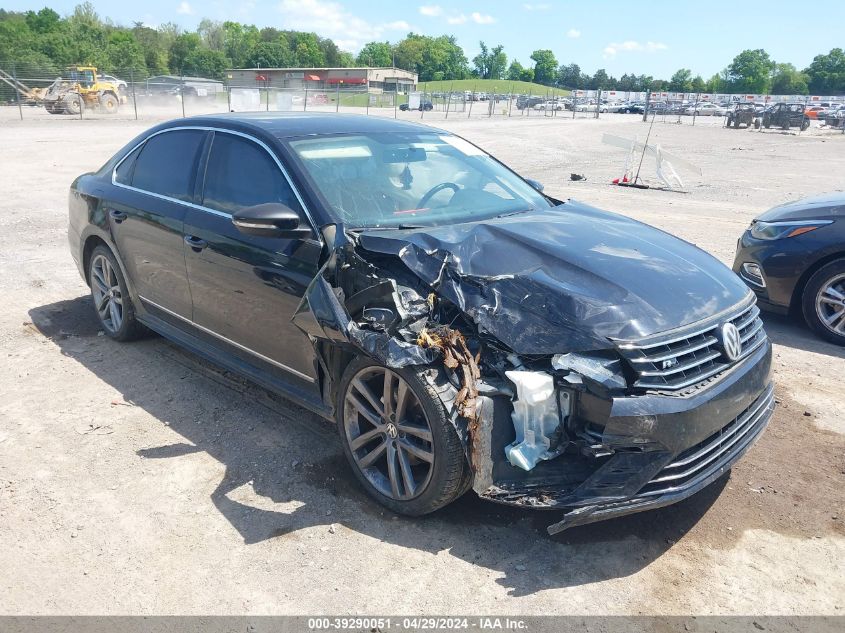 2017 VOLKSWAGEN PASSAT 1.8T R-LINE