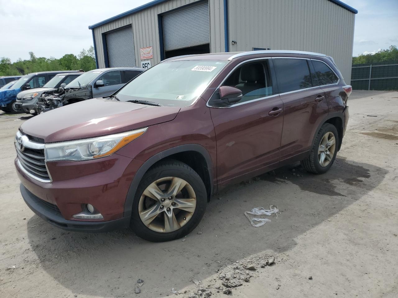 2015 TOYOTA HIGHLANDER LIMITED