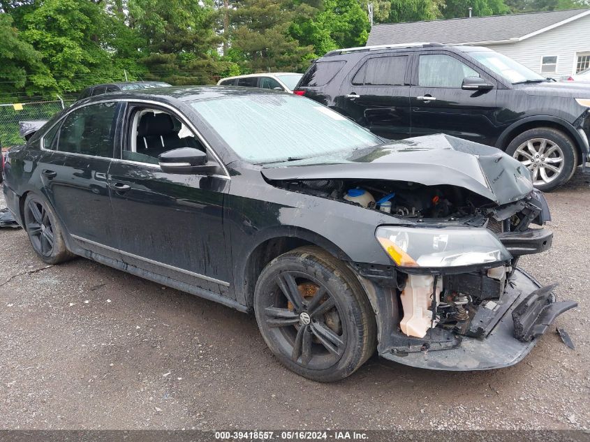 2013 VOLKSWAGEN PASSAT 2.0L TDI SE