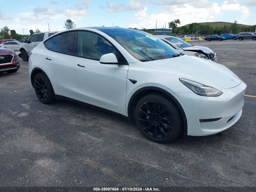 2022 TESLA MODEL Y LONG RANGE DUAL MOTOR ALL-WHEEL DRIVE