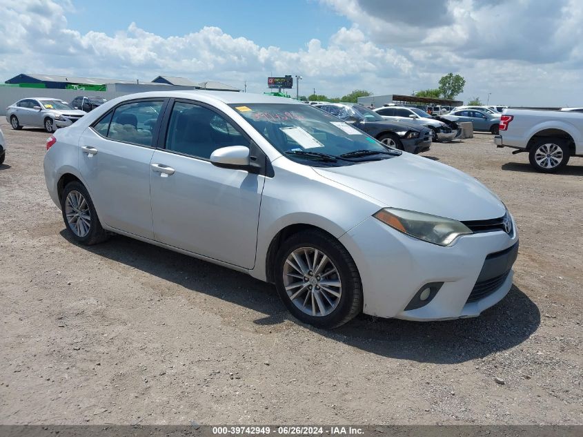 2014 TOYOTA COROLLA LE PLUS