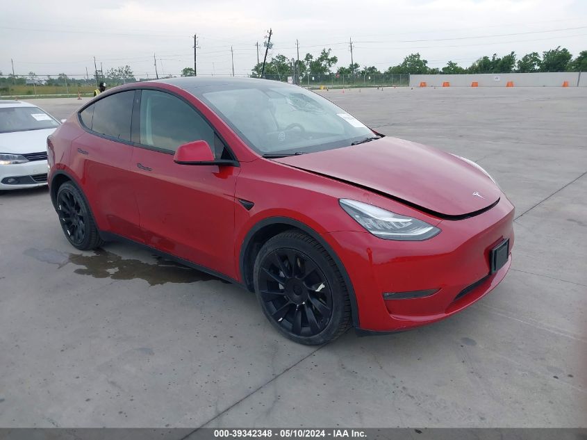 2020 TESLA MODEL Y LONG RANGE DUAL MOTOR ALL-WHEEL DRIVE