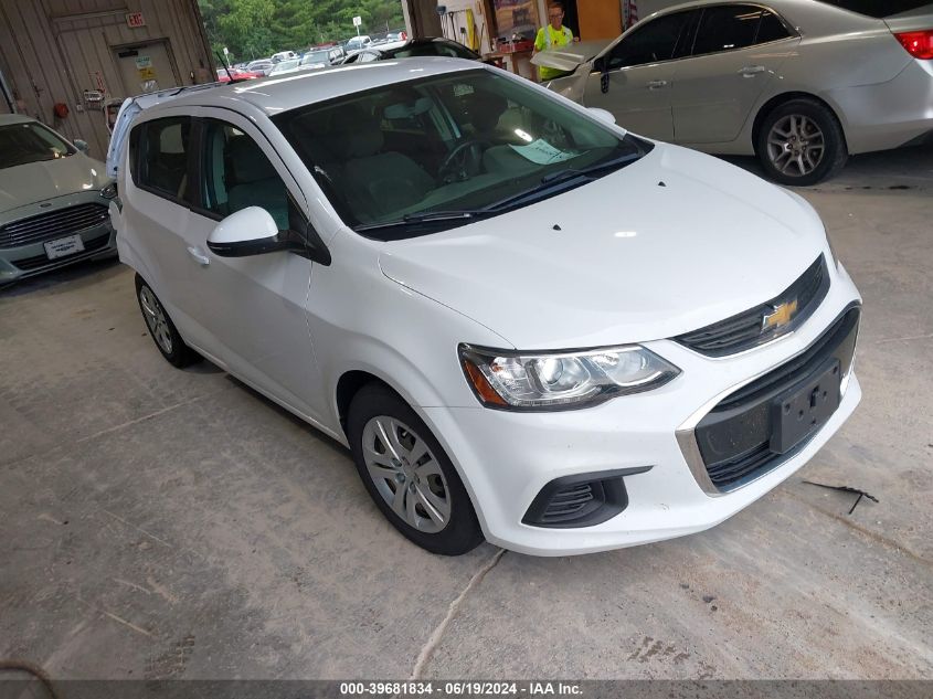 2017 CHEVROLET SONIC LT AUTO