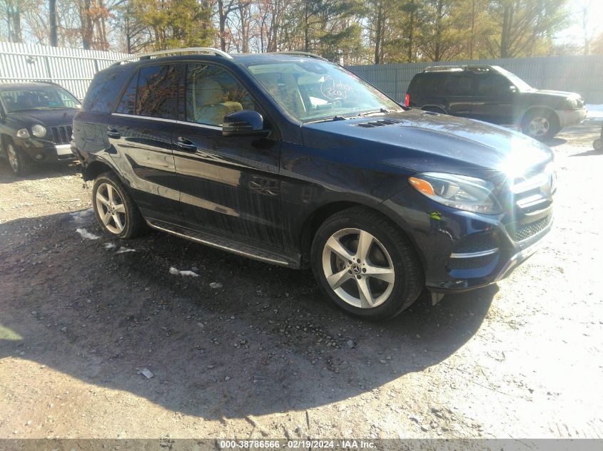 2017 MERCEDES-BENZ GLE 350 4MATIC