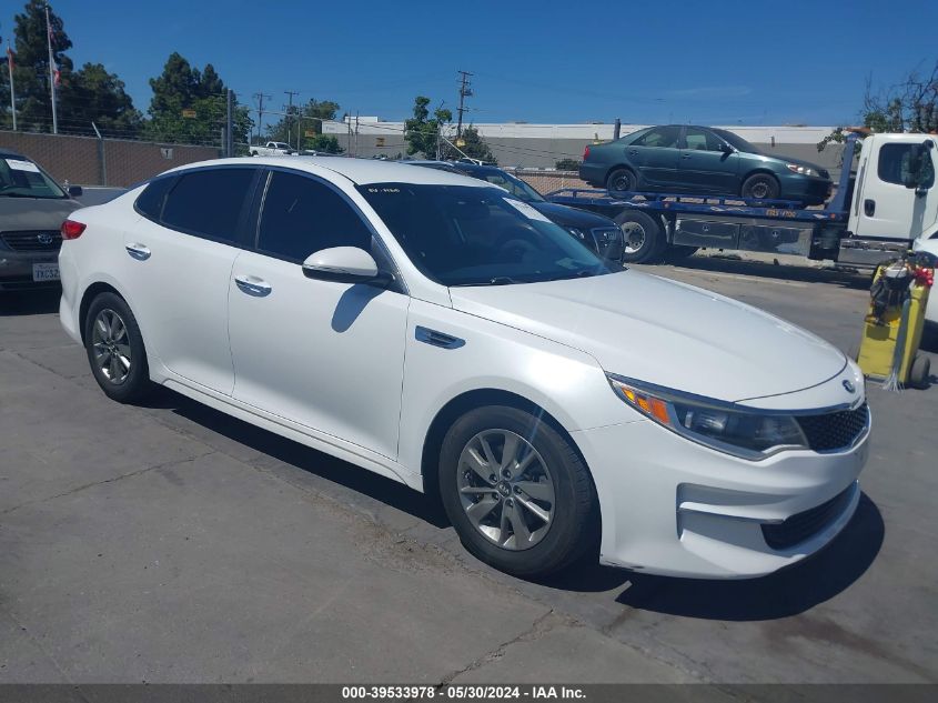 2016 KIA OPTIMA LX TURBO