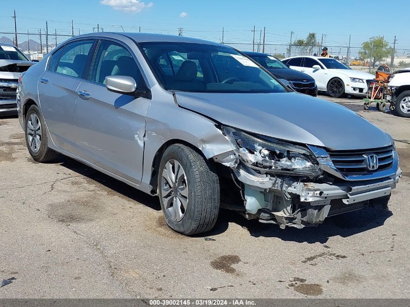 2015 HONDA ACCORD LX