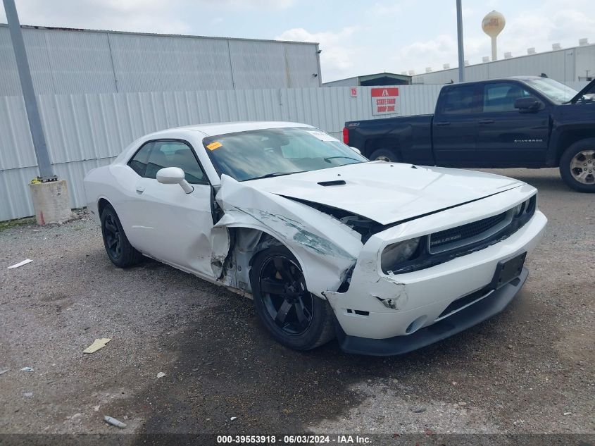 2013 DODGE CHALLENGER SXT