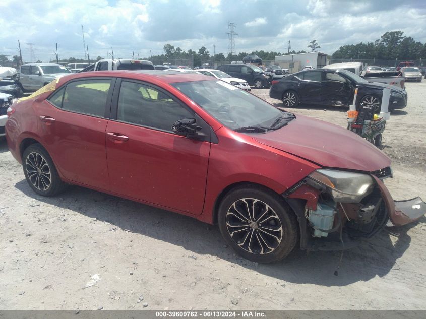 2016 TOYOTA COROLLA S PLUS