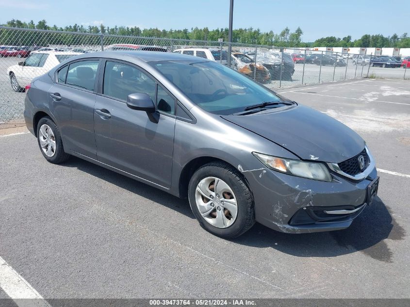 2013 HONDA CIVIC LX