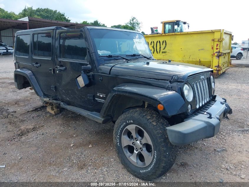 2017 JEEP WRANGLER UNLIMITED SAHARA 4X4