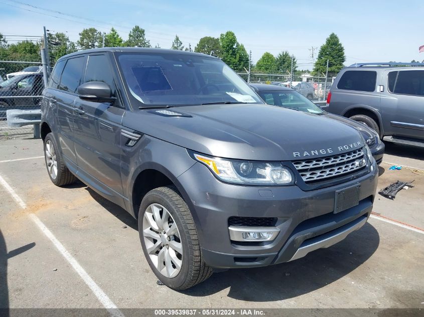 2017 LAND ROVER RANGE ROVER SPORT 3.0L V6 SUPERCHARGED HSE