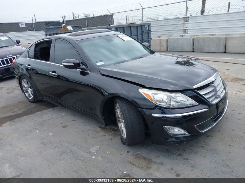 2013 HYUNDAI GENESIS 3.8