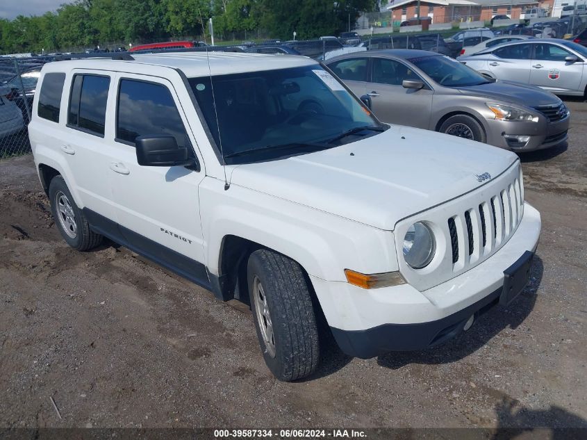 2015 JEEP PATRIOT SPORT