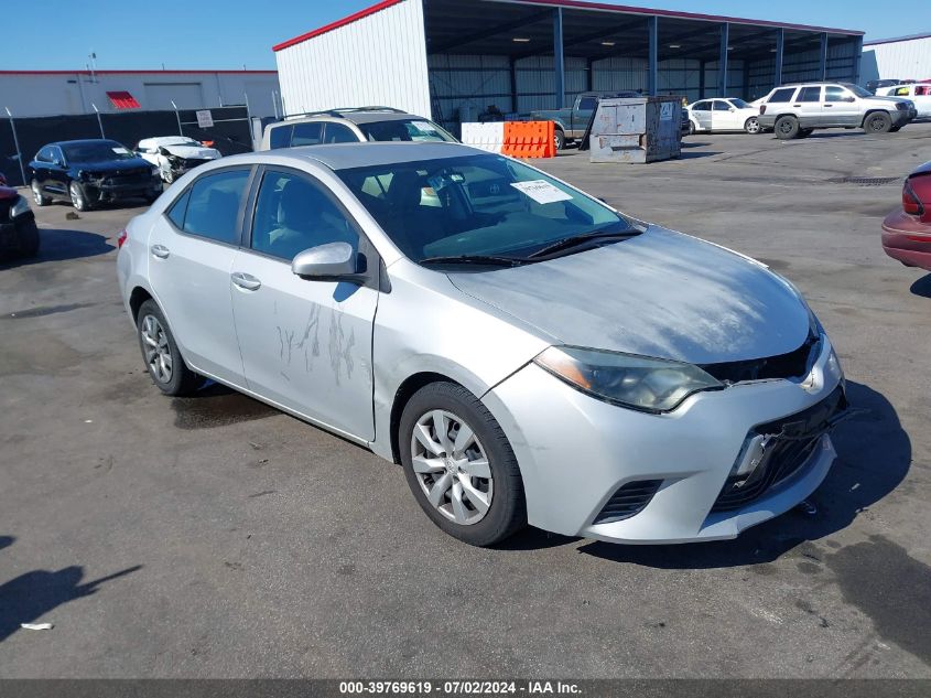 2015 TOYOTA COROLLA LE