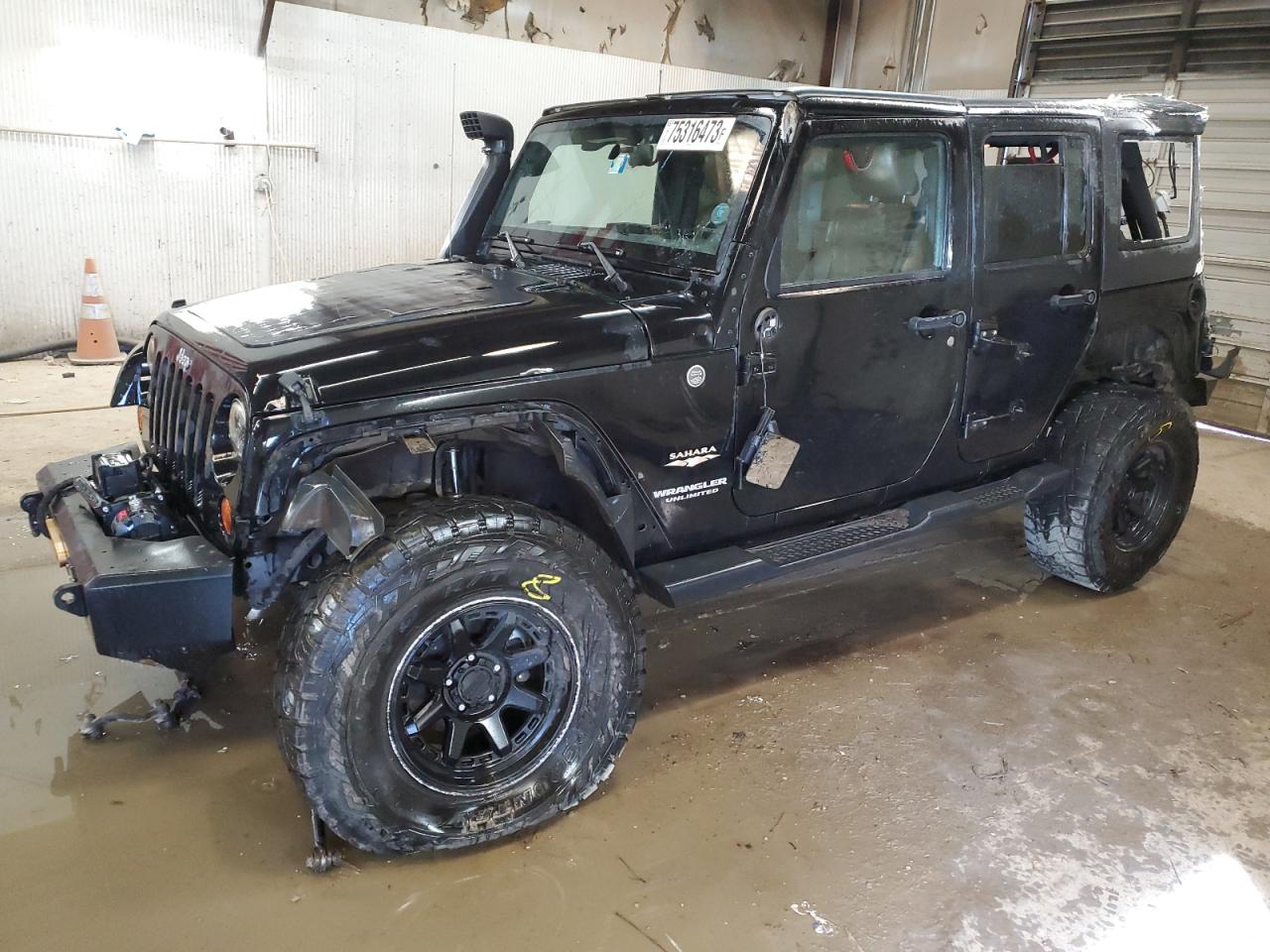 2012 JEEP WRANGLER UNLIMITED SAHARA