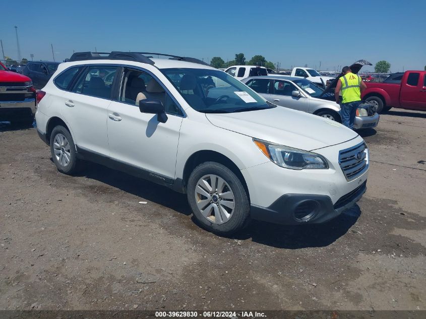 2017 SUBARU OUTBACK 2.5I