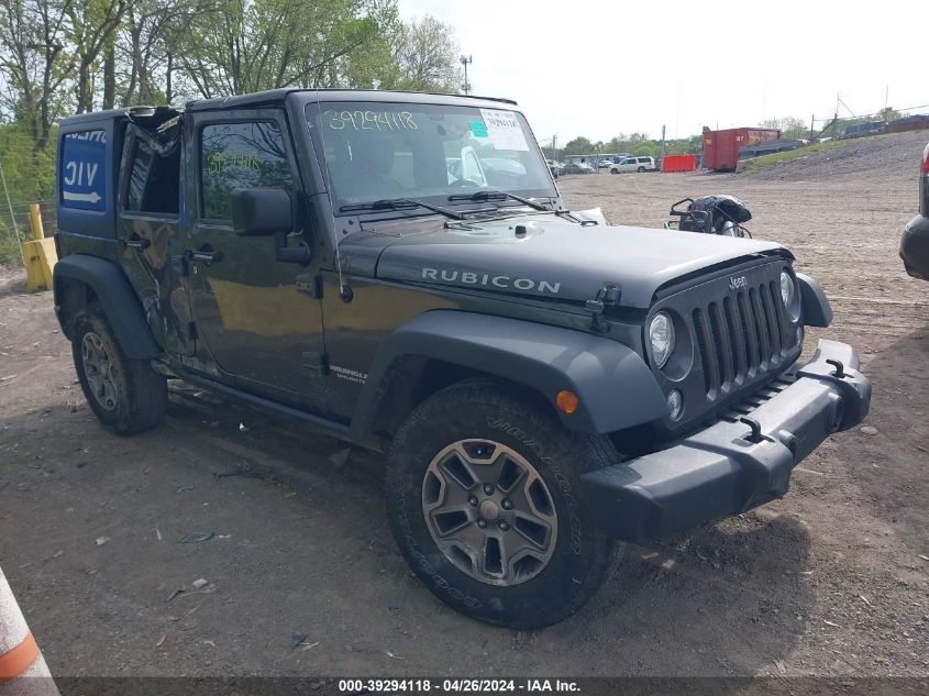 2017 JEEP WRANGLER UNLIMITED RUBICON 4X4