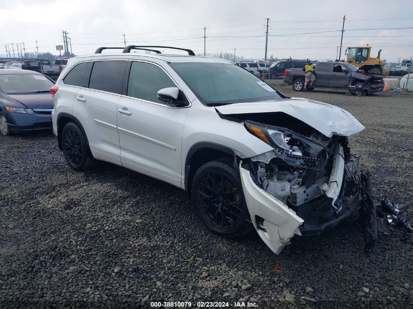 2019 TOYOTA HIGHLANDER LIMITED PLATINUM